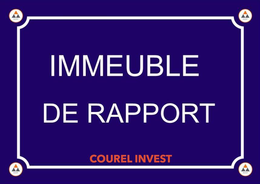 Plaque Courel Invest - Immeuble de rapport